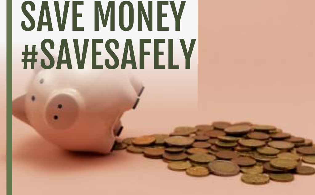 Save Money and Stay Safe with SaveSafely Logo