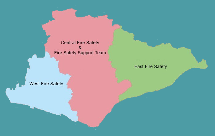 Fire Safety Simple Map