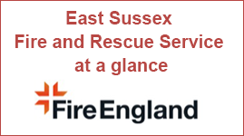 Information about East Sussex Fire and Rescue Service on the FireEngland Website