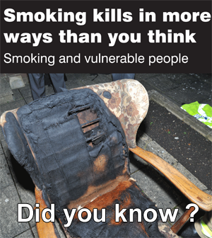 Image link to Smoking and Vulnerable People leaflet