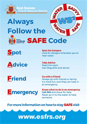 Link to download the Always follow the SAFE code leaflet