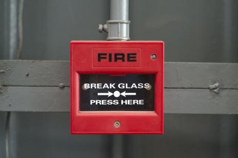 Break Glass Fire Point