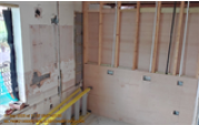 Kitchen works underway